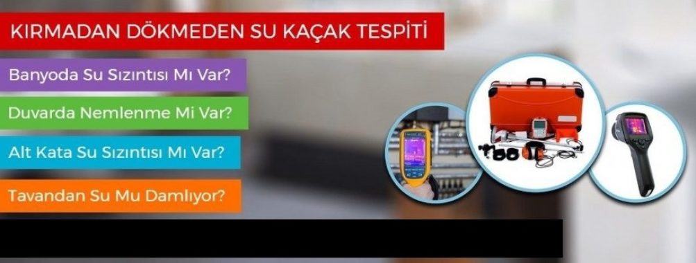 Büyükçekmece Cihazla Su kaçağı Tespiti