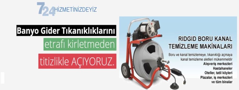 Büyükçekmece Robotla Tıkalı Tuvalet Açma