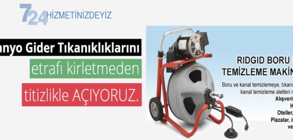 Büyükçekmece Robotla Tıkalı Tuvalet Açma